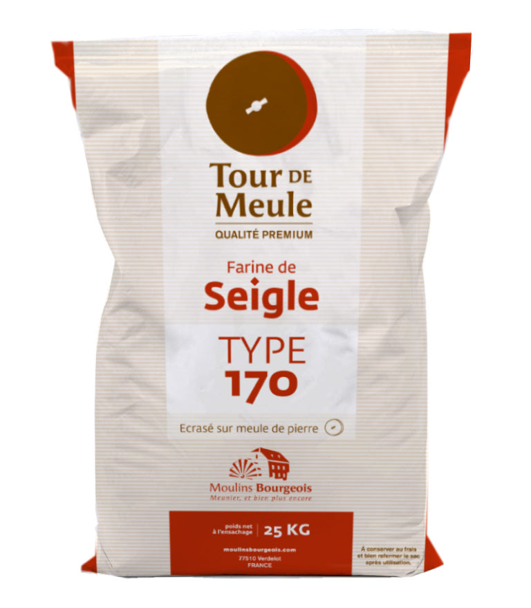 伯爵牌 T170法式石磨粗粒黑麥粉 Moulins Bourgeois T170 Stone-ground Rye Flour